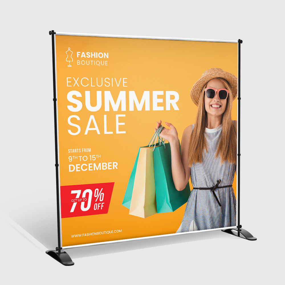 Backdrop Banner Stands